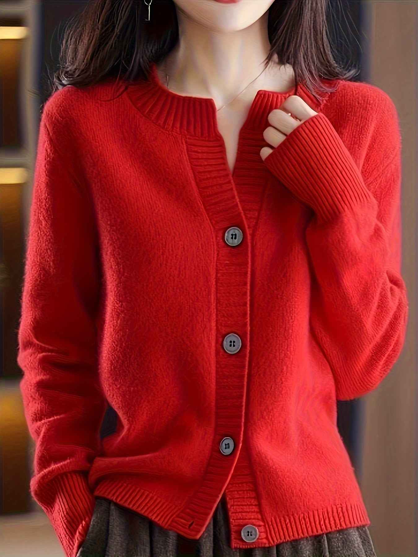 Michelle - Raffinierter Cardigan für eleganten Alltagsstil