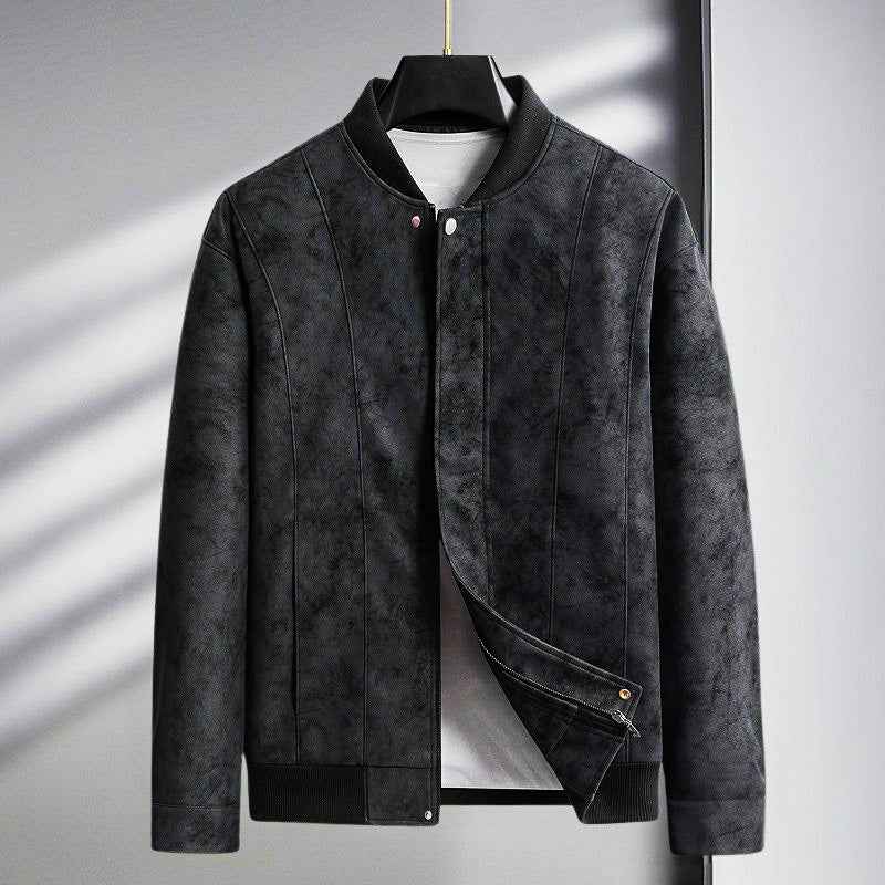 Maverick Wildleder-Bomberjacke