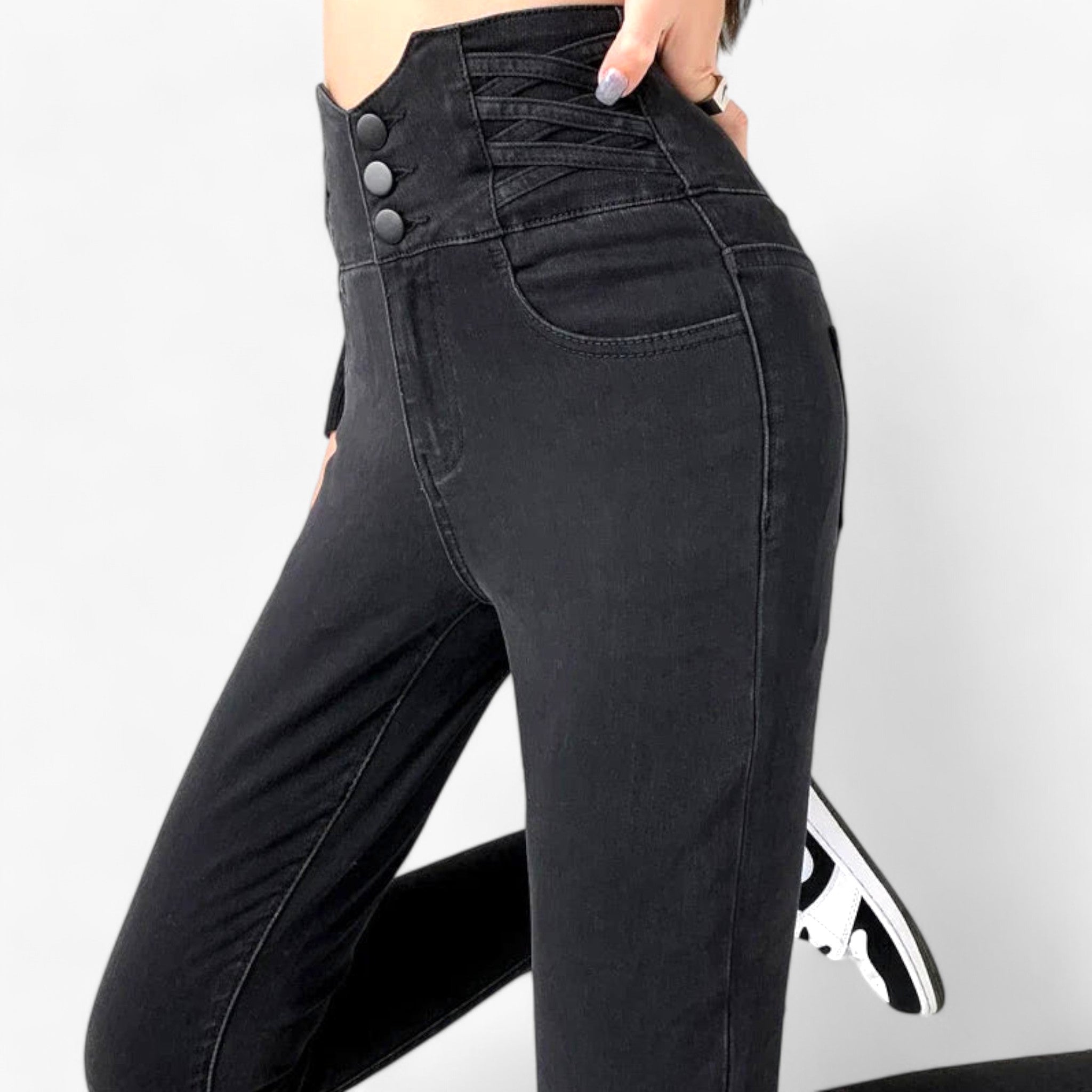 Skinny Pencil Jeans - Slim stretch for en flatterende pasform