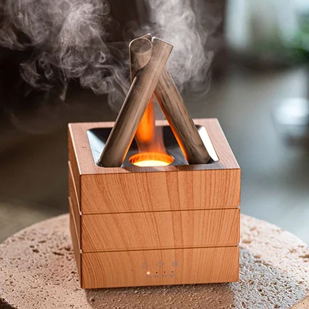 Lagerfeuer-Aromadiffusor - Flammeneffekt Duftdiffusor