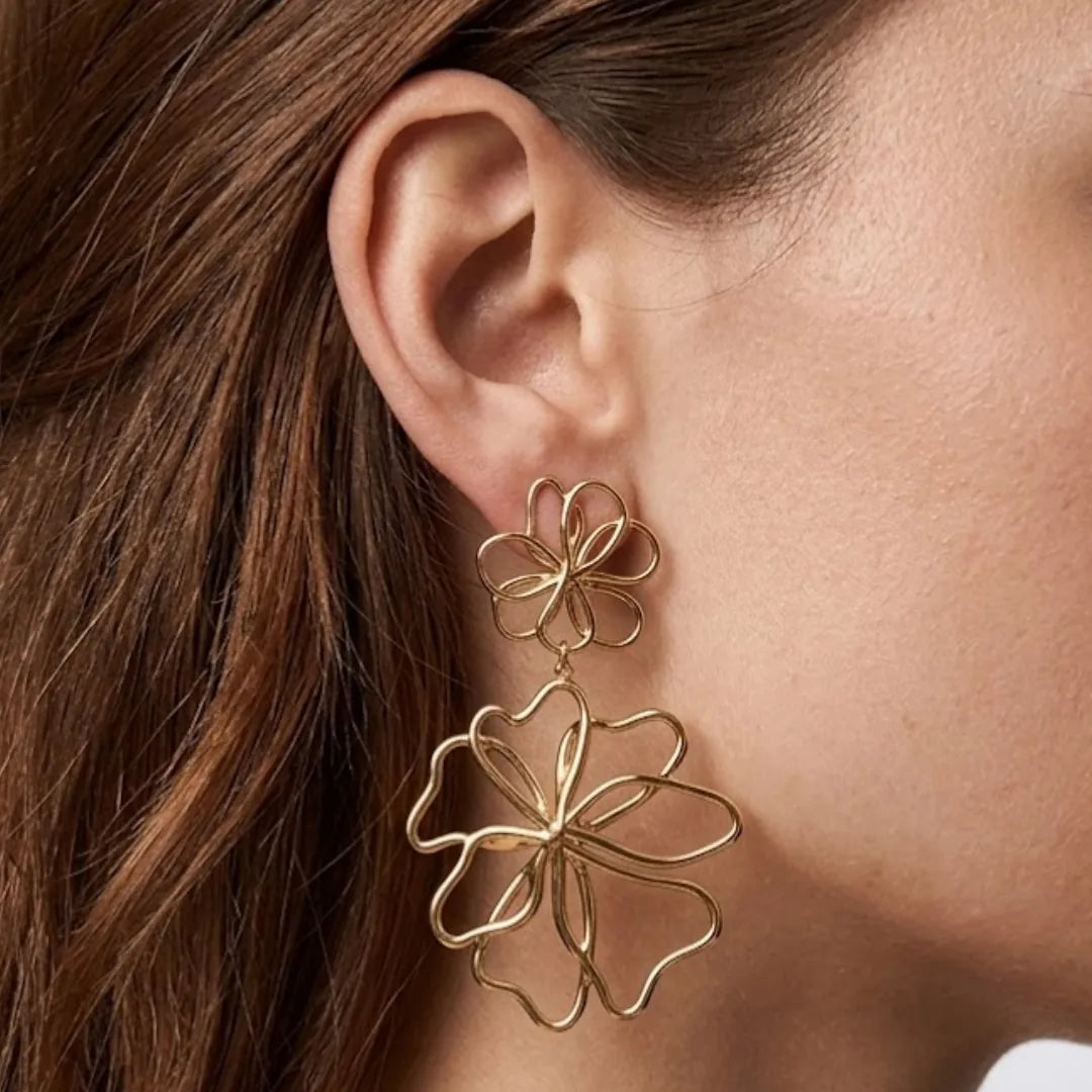 VERONICA Schmuckset in Goldton
