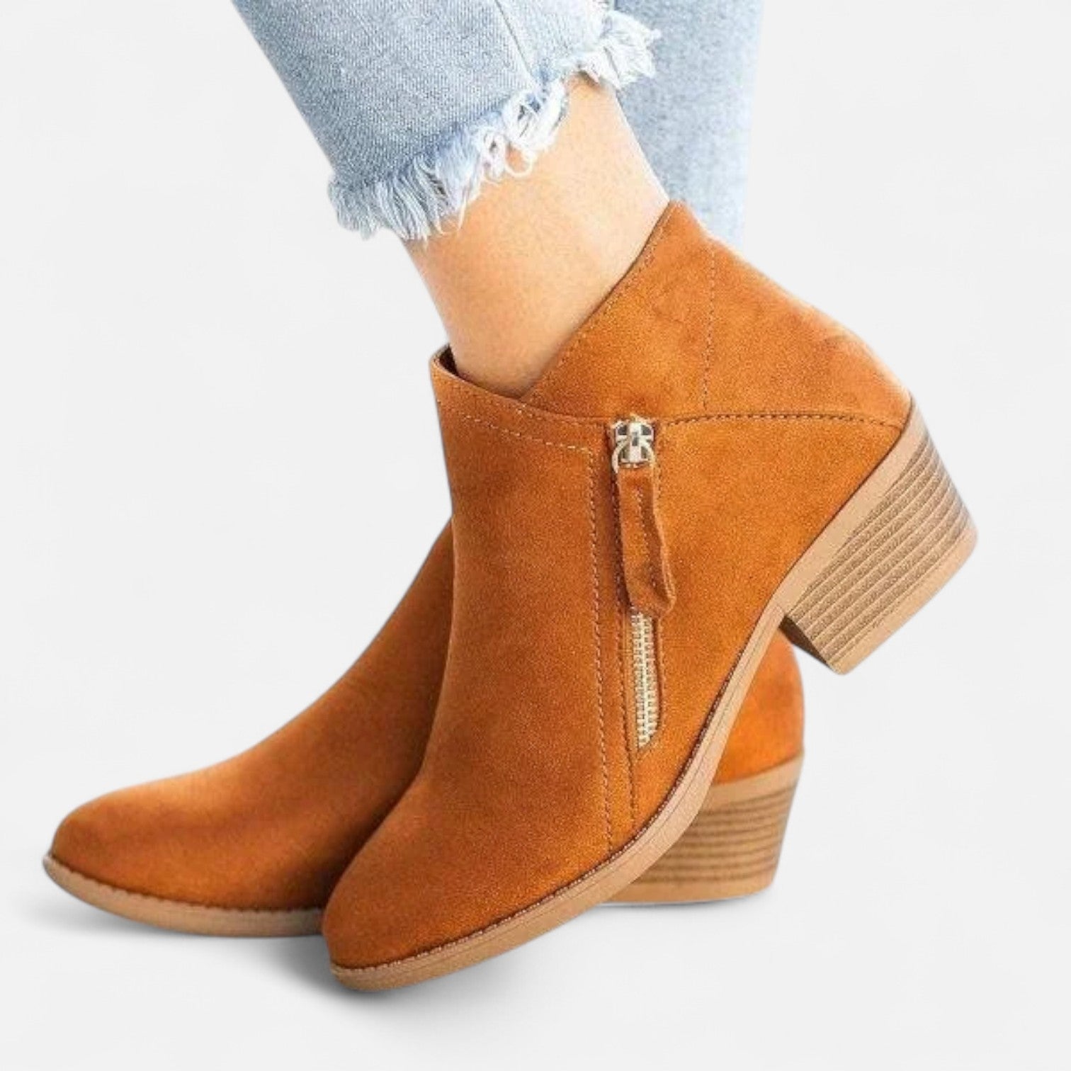 Botas Ortopédicas de Cuero para Mujer - Comodidad Terapéutica, Estilo Sofisticado