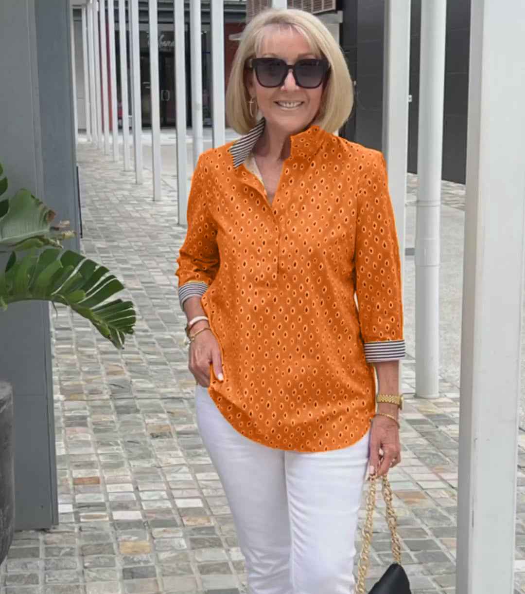 Elegantes Zweiteiliger Serene Stil Ensemble