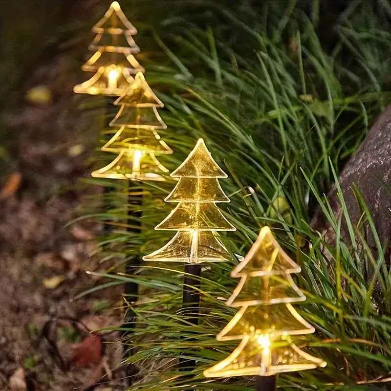 SnowGlow - Solarbetriebene Gartenbeleuchtungen für Festliche Außenatmosphäre