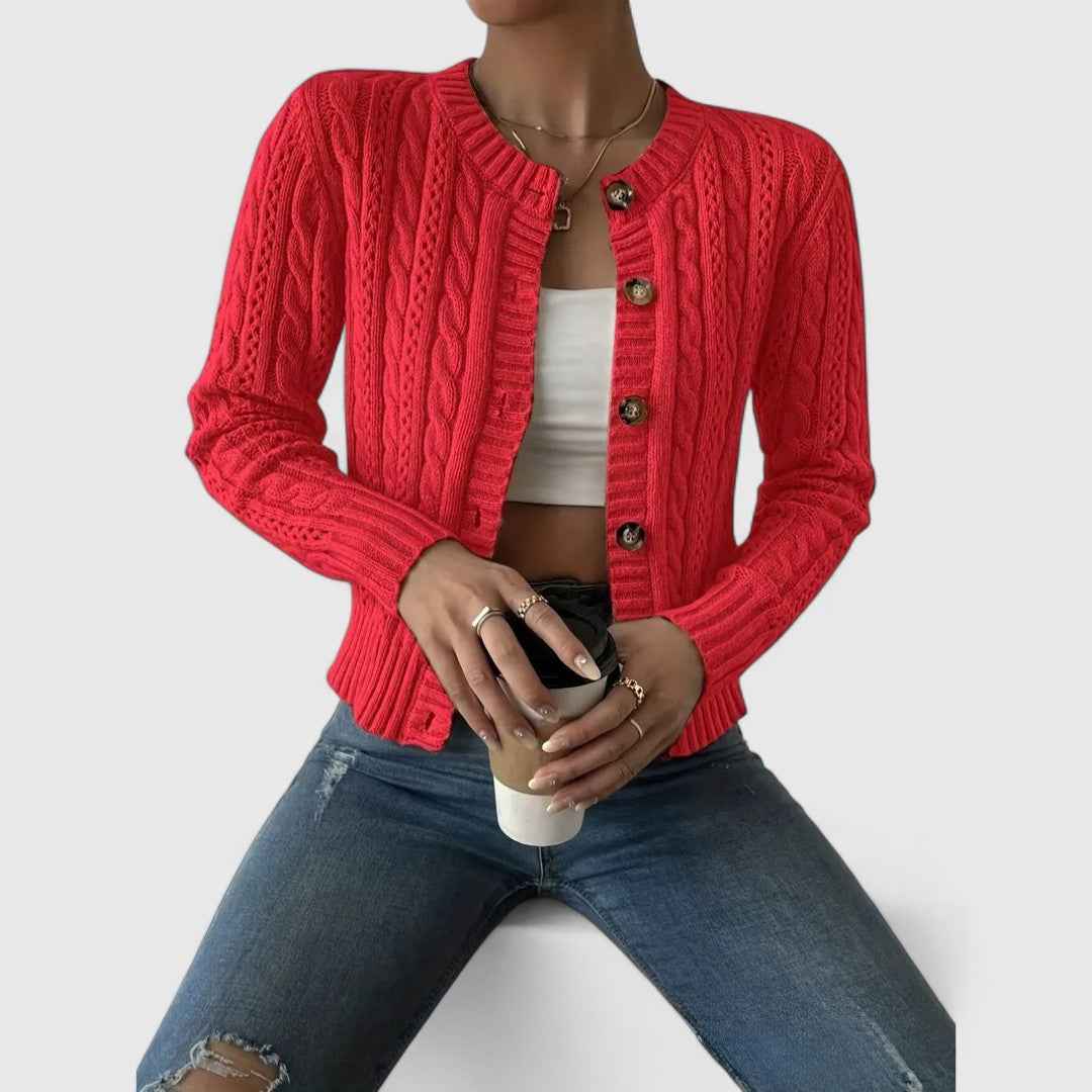 Elena – Eleganter trendiger Cardigan für einen schicken Look