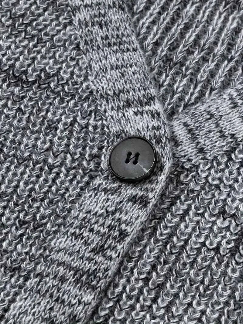 Schickes Damen-Polyester-Strickcardigan — elegant, gemütlich und vielseitig