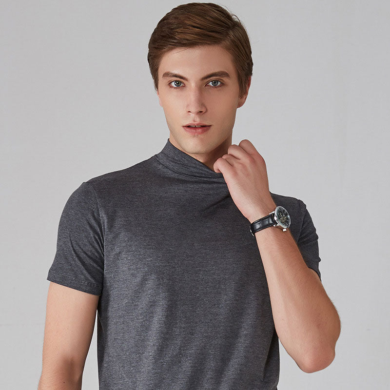 Bequemes Herren-Slim-Fit-T-Shirt