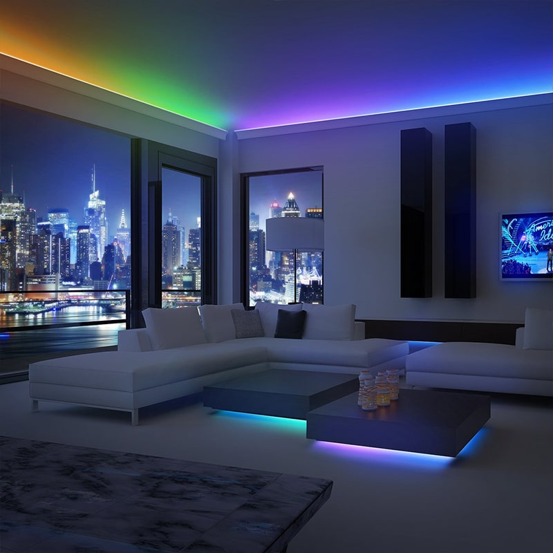 WiFi Smart RGB LED Lichtstreifen – 10m Wasserdicht