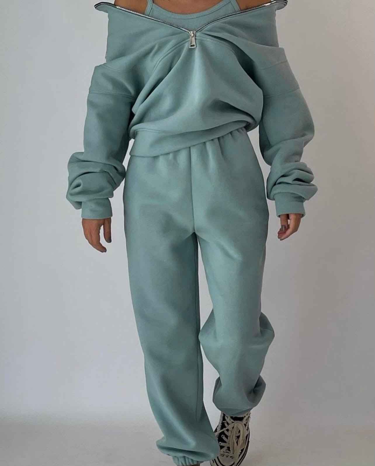 Grace | Lässiges Zwei-teiliger Oversized-Set für Damen