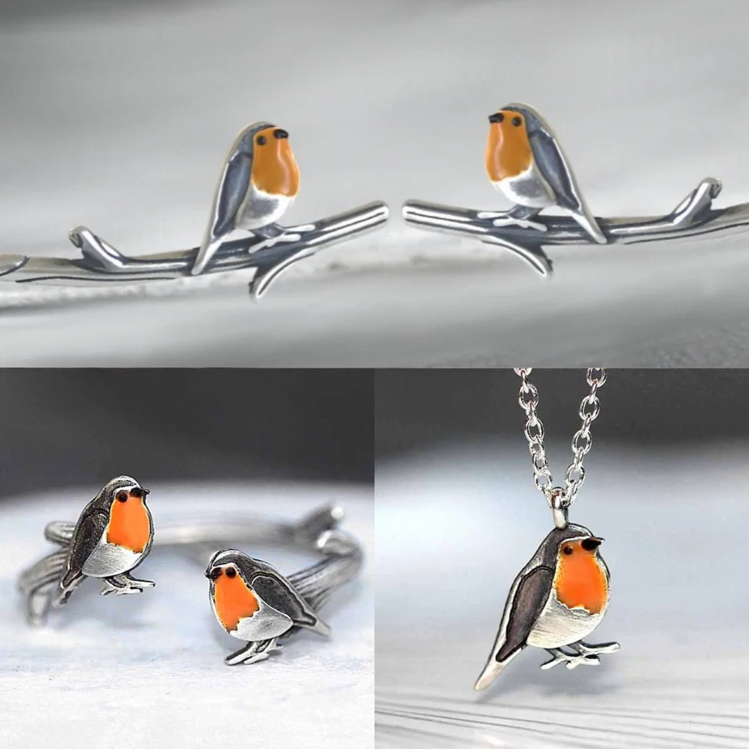 Gluecksvogel Schmuckset - Symbol der Hoffnung