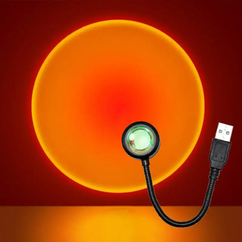 Sonnenuntergang Projektionslampe – Regenbogen Prisma Ambientelicht