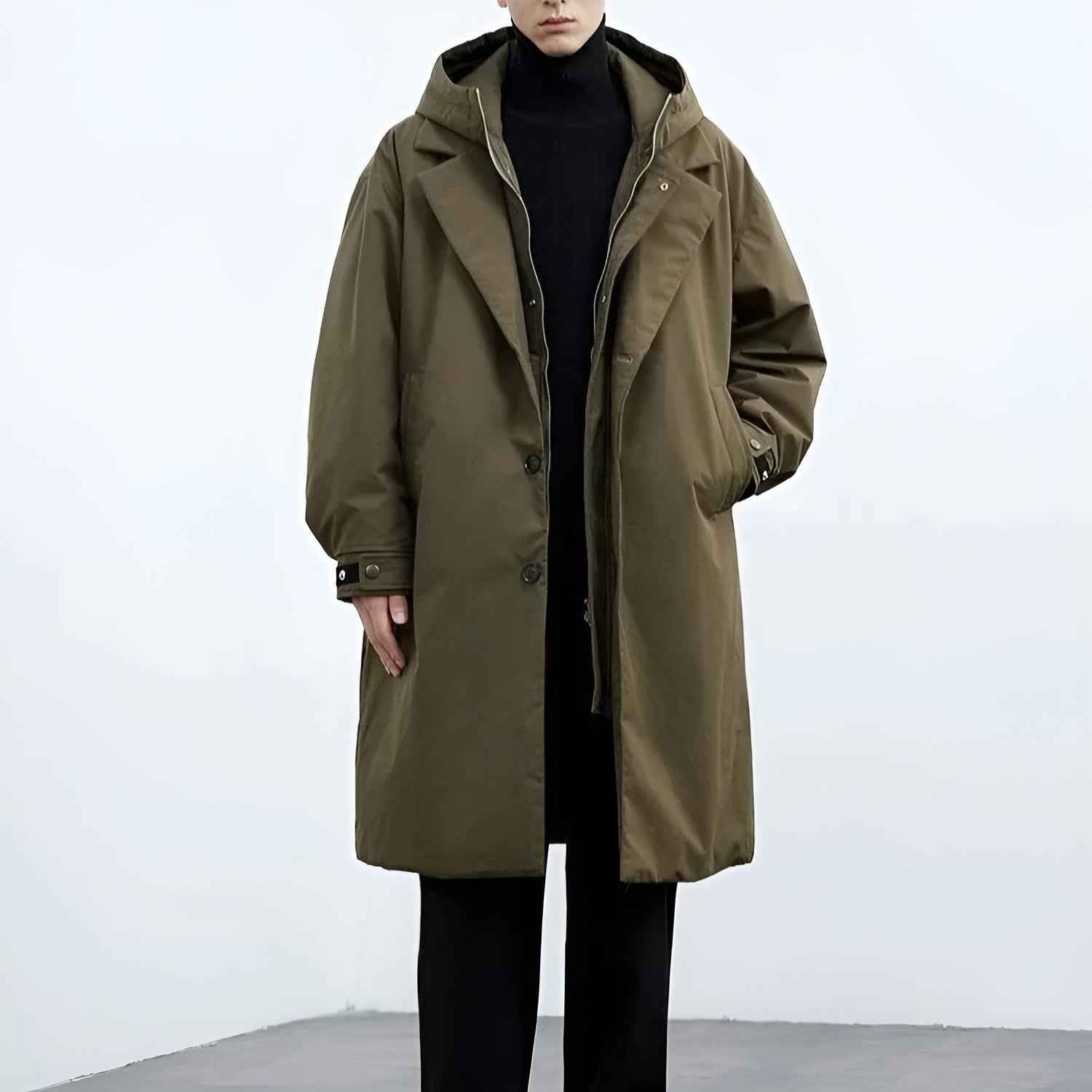 Detlef - Stilvoller, Bequemer Trenchcoat für Jeden Anlass