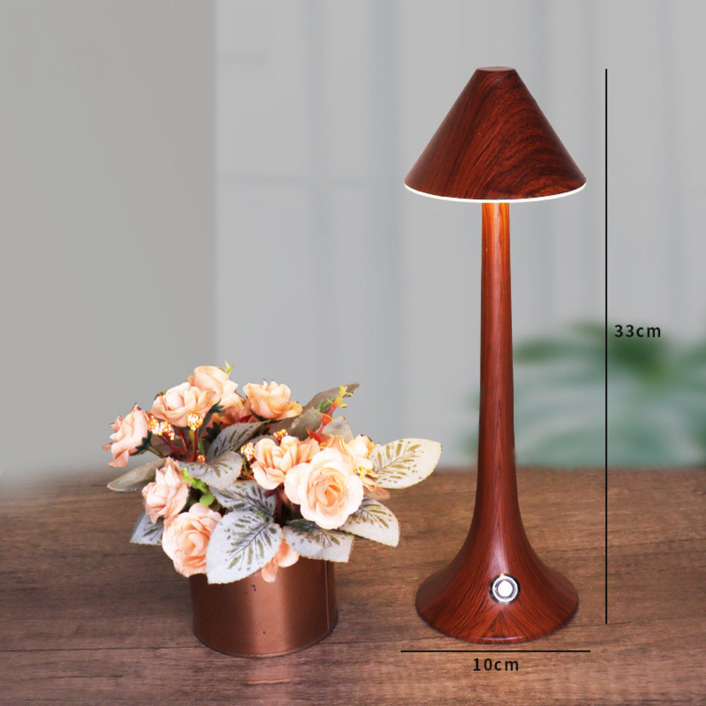 Wiederaufladbare Tischlampe GlowShroom – Elegante und praktische Beleuchtung für Ihr Zuhause