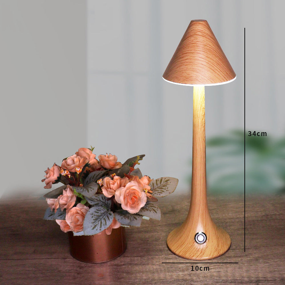 Wiederaufladbare Tischlampe GlowShroom – Elegante und praktische Beleuchtung für Ihr Zuhause