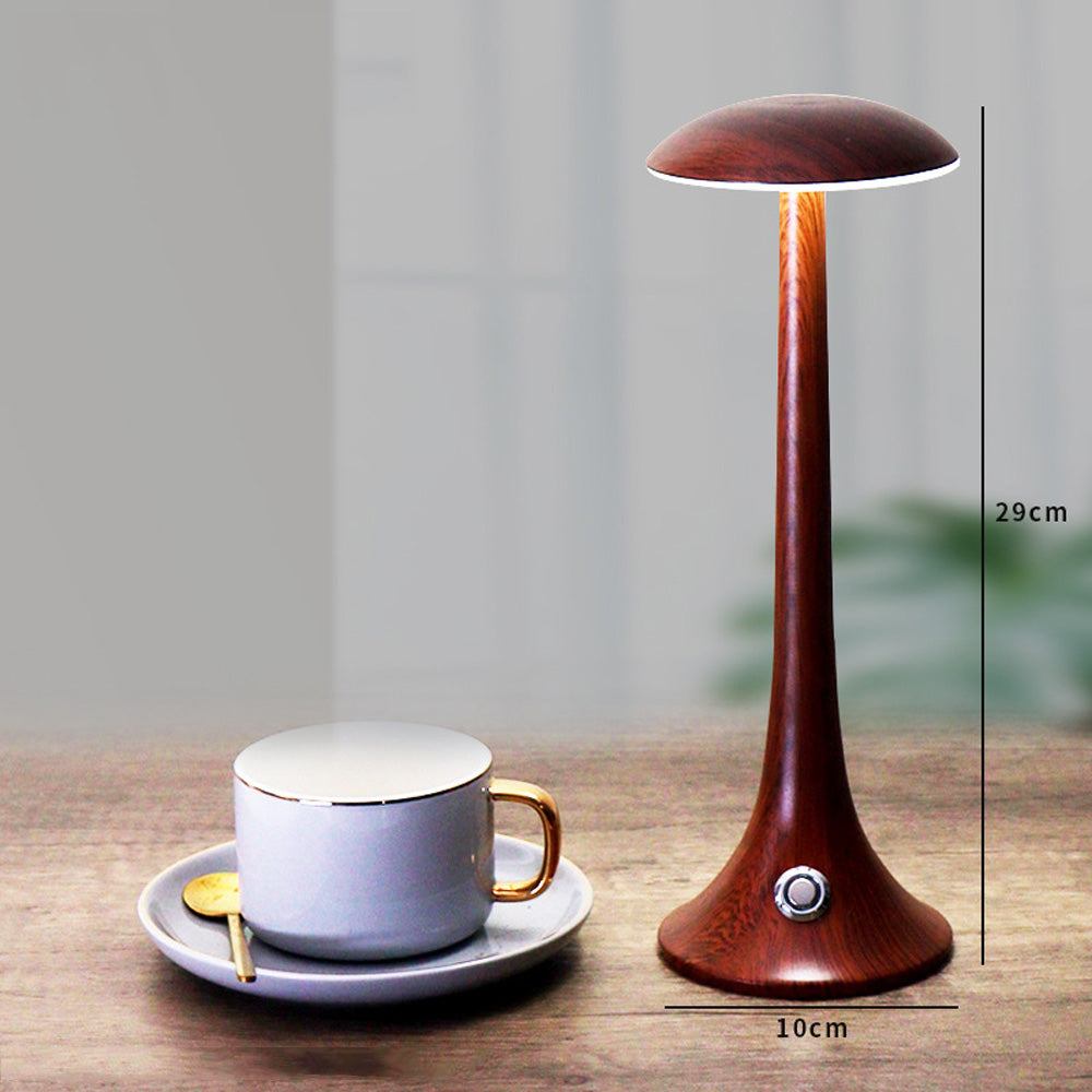 Wiederaufladbare Tischlampe GlowShroom – Elegante und praktische Beleuchtung für Ihr Zuhause