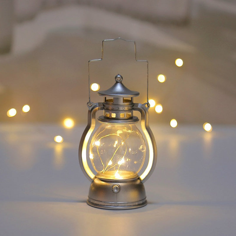 AntiqueAura | Elegant batteriebetriebene Hängeleuchte für Vintage-Atmosphäre und praktische Nutzung