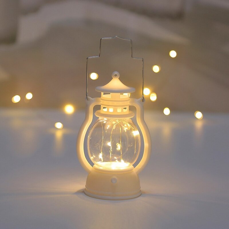 AntiqueAura | Elegant batteriebetriebene Hängeleuchte für Vintage-Atmosphäre und praktische Nutzung