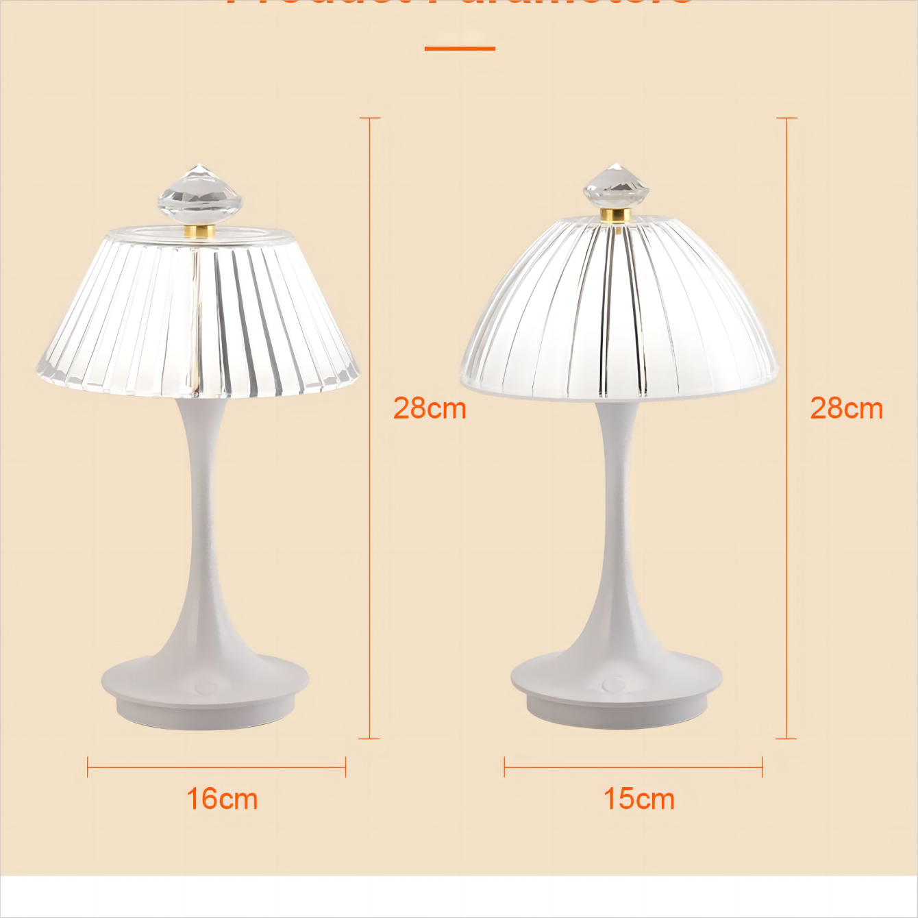 Elegante und dekorative LED-Nachtlampe für eine gemütliche Atmosphäre