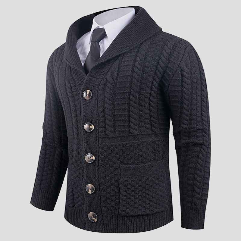Jackson formeller Wollcardigan — zeitlose, elegante Strickware