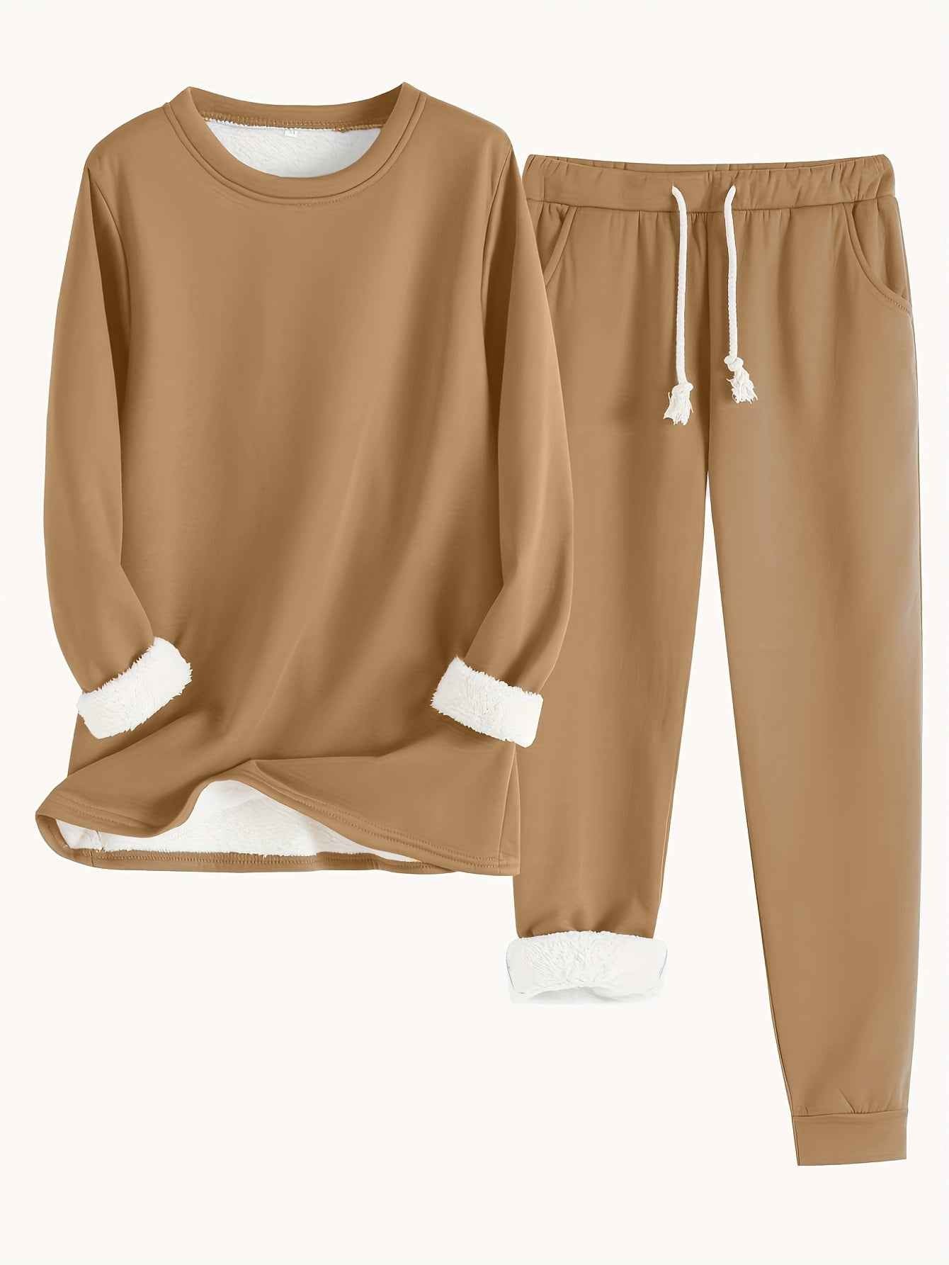 Zweiteiliges ultra-bequemes Entspannungs-Set für einen lässigen Look