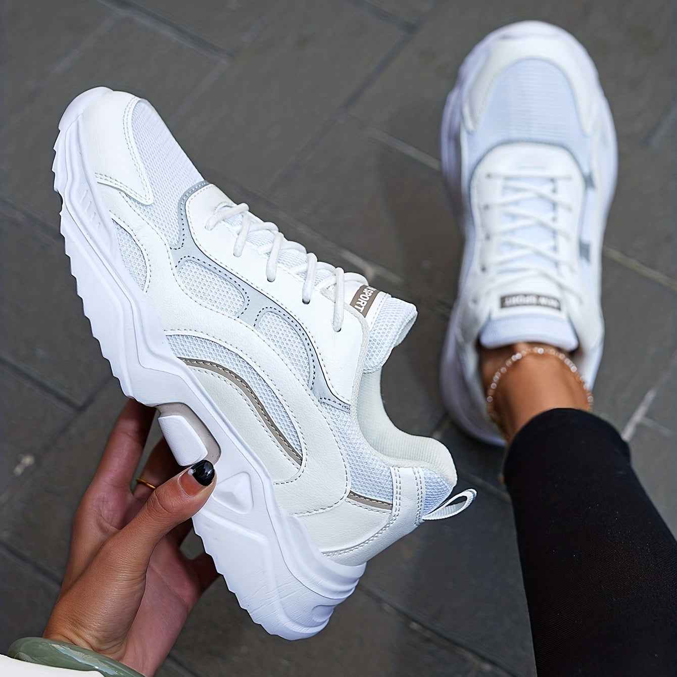 Thalia – Trendy Platform Chunky Sneakers