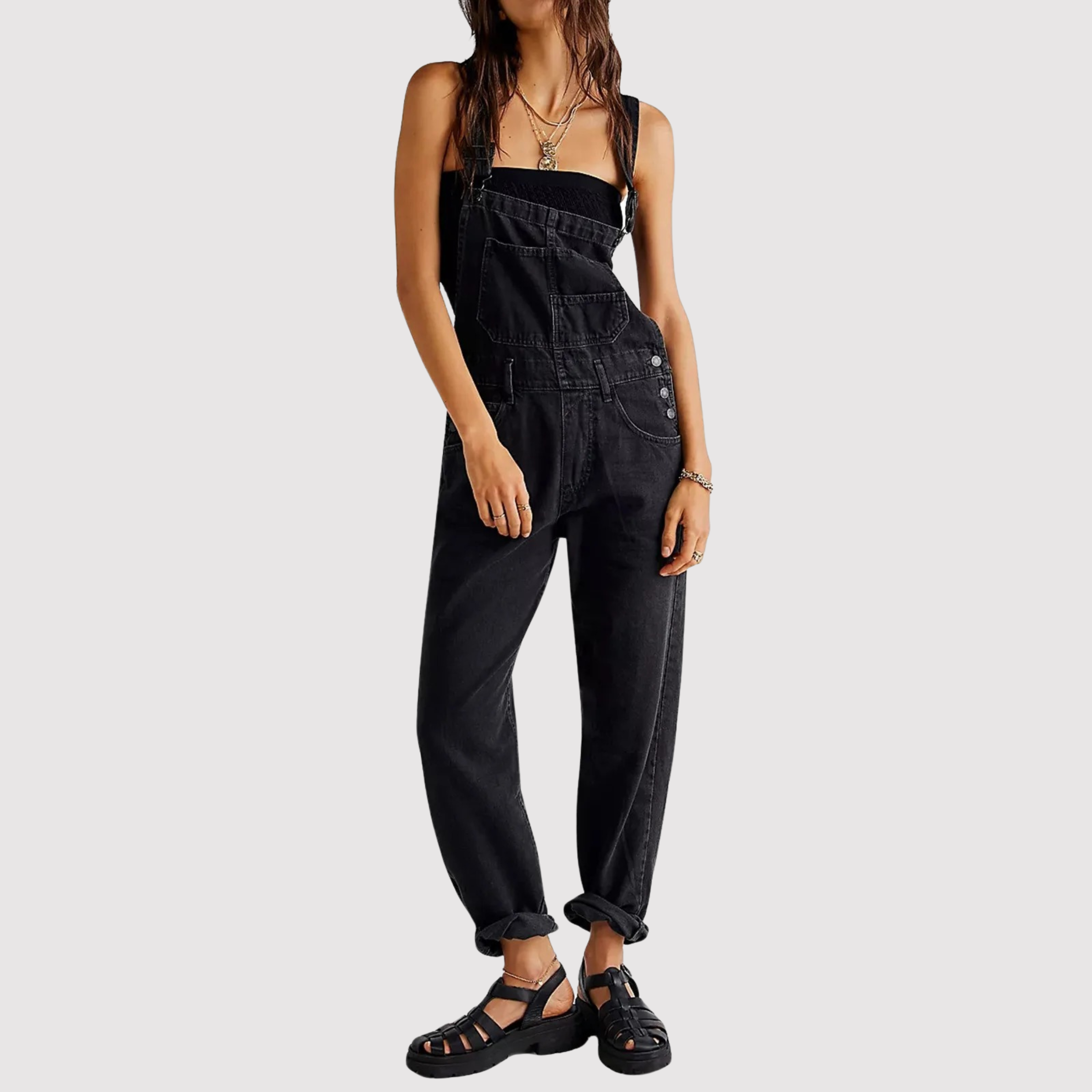 Eline | Eleganter Damen Denim-Tuinrock für einen stilvollen und bequemen Look