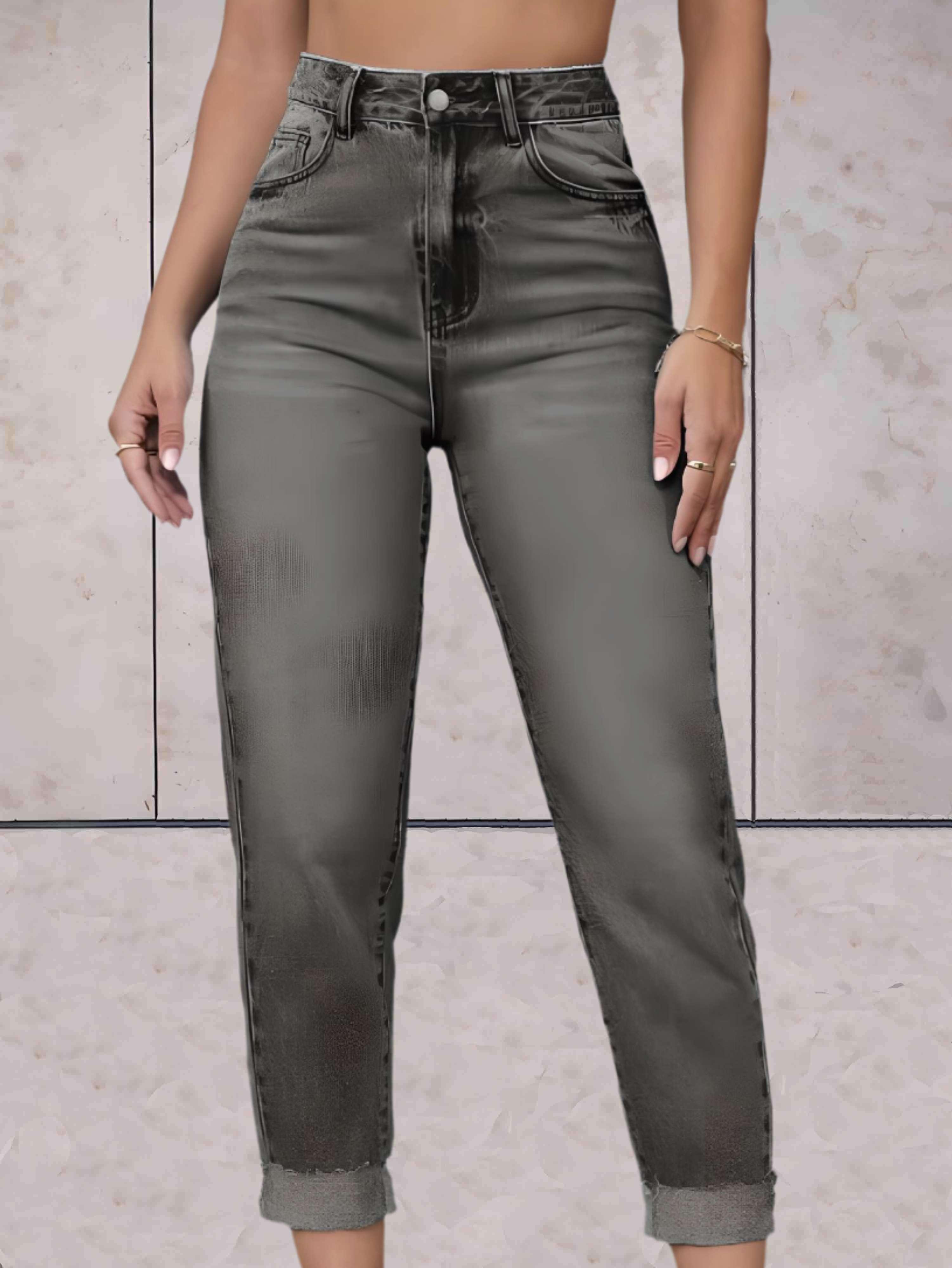 Eline | Elegante und bequeme High-Waist-Jeans für eine perfekte Passform