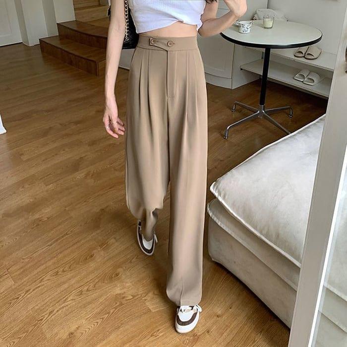Elke | Luxuriöse und komfortable breite stilvolle Hose