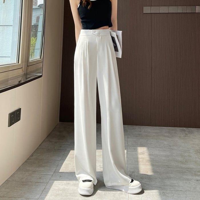 Elke | Luxuriöse und komfortable breite stilvolle Hose