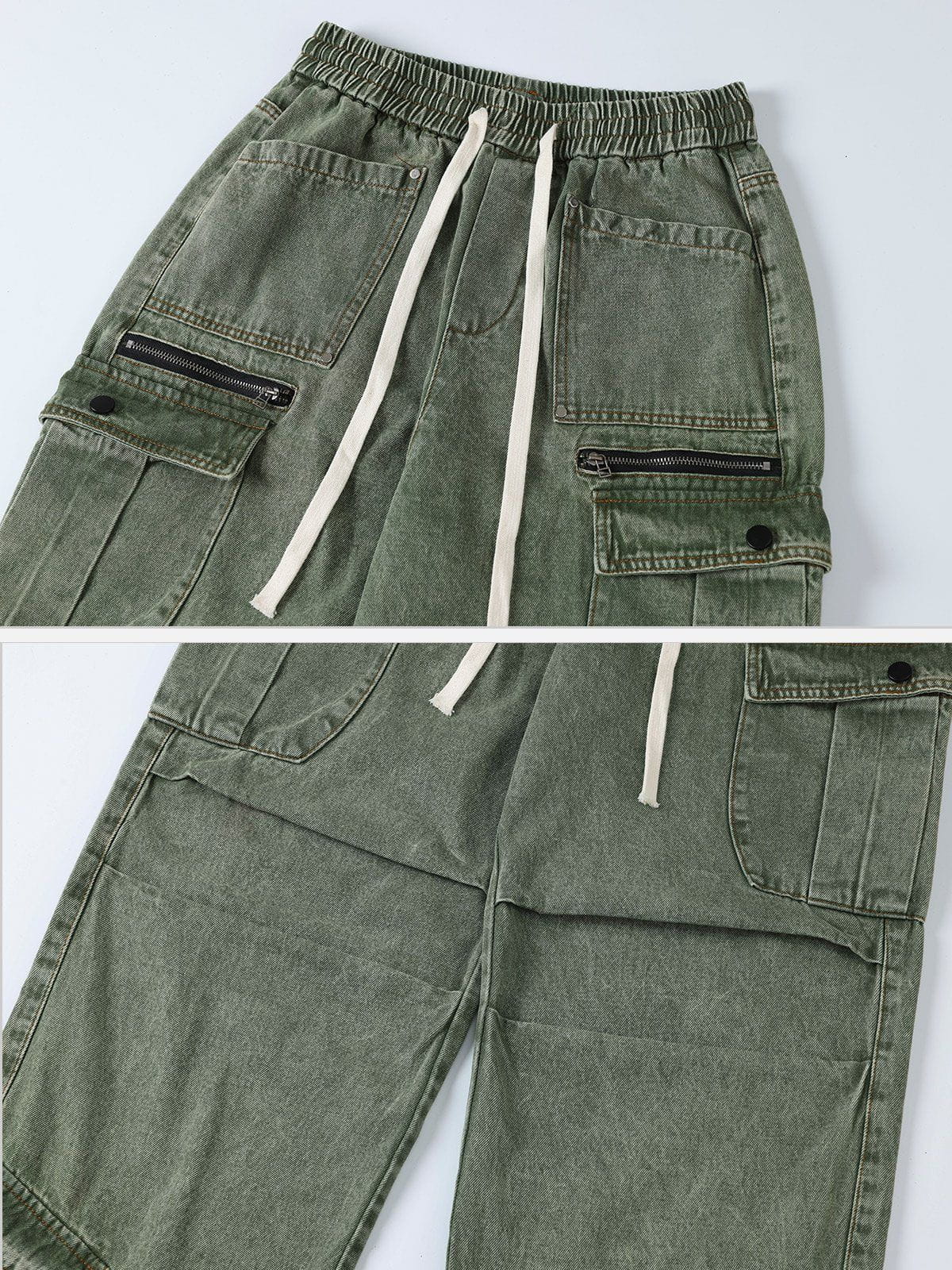 Esmée | Trendige Cargo Jeans mit verstellbarem Kordelzug für Stil und Komfort