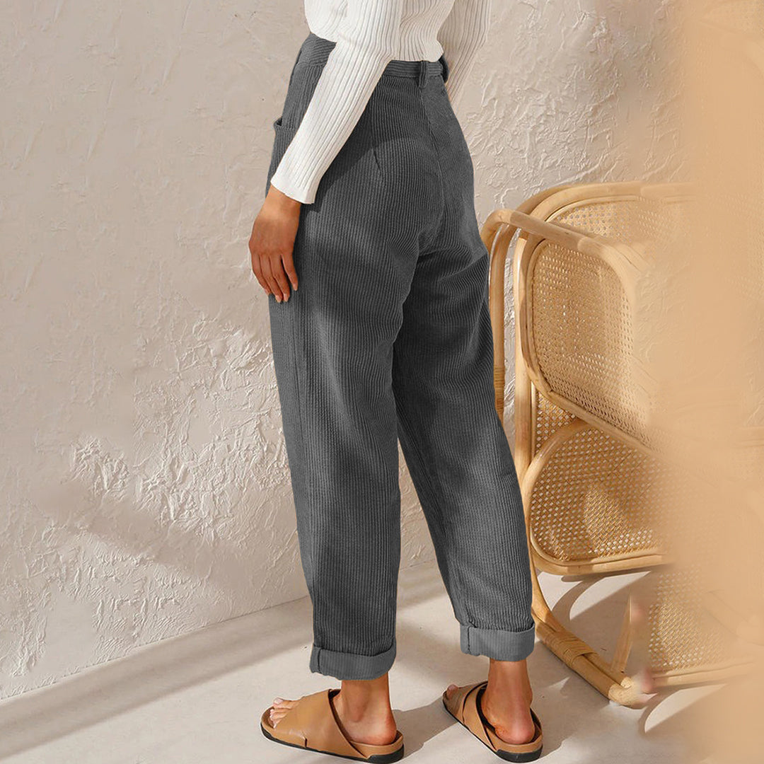Esmee | Stilvolle und bequeme Frühlingshose für einen frischen Look