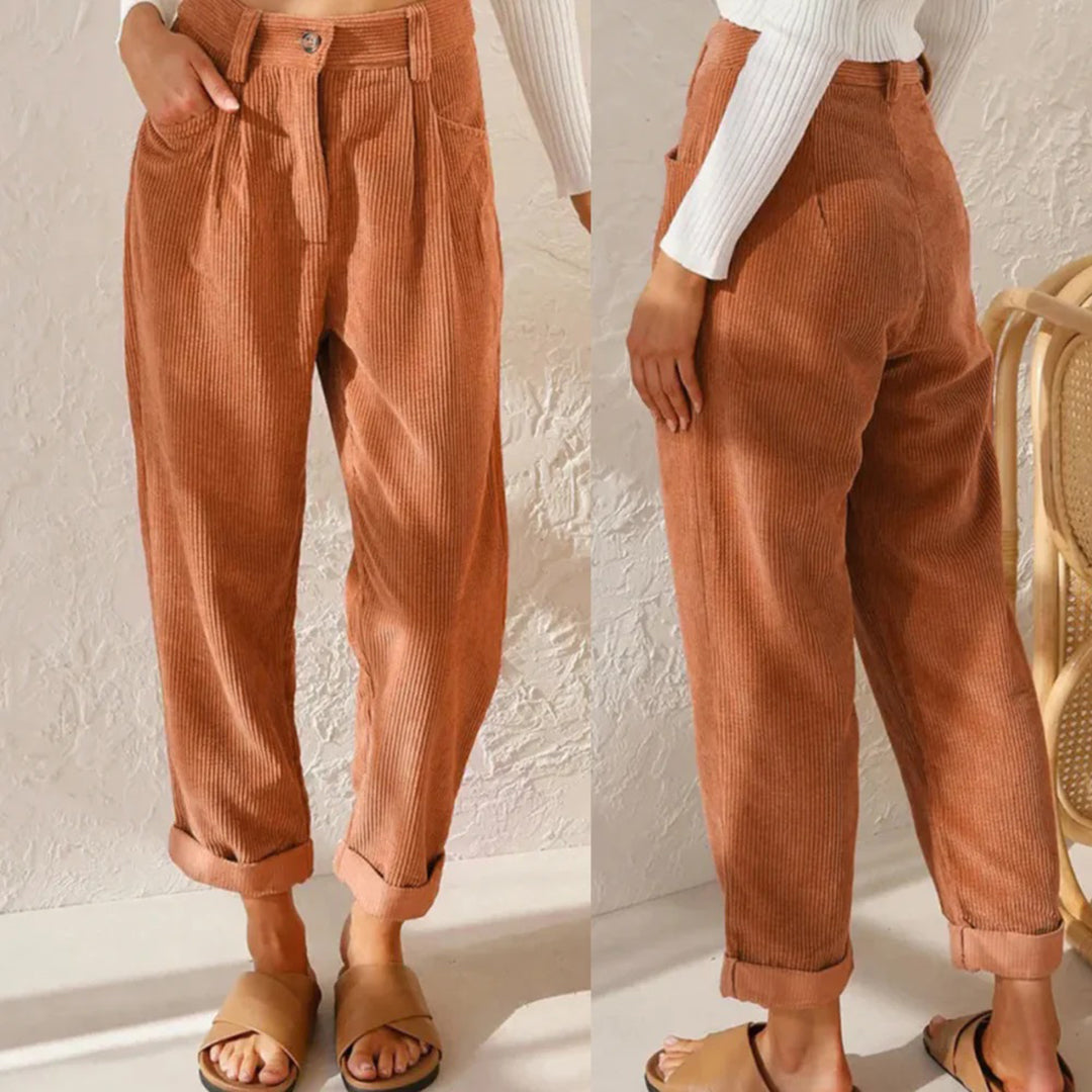 Esmee | Stilvolle und bequeme Frühlingshose für einen frischen Look