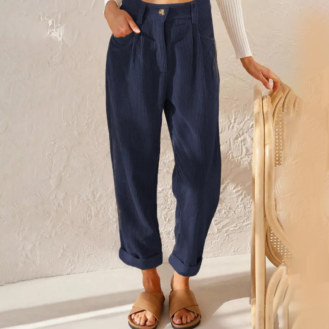 Esmee | Stilvolle und bequeme Frühlingshose für einen frischen Look