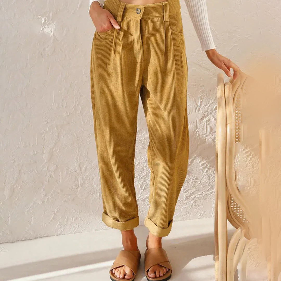 Esmee | Stilvolle und bequeme Frühlingshose für einen frischen Look