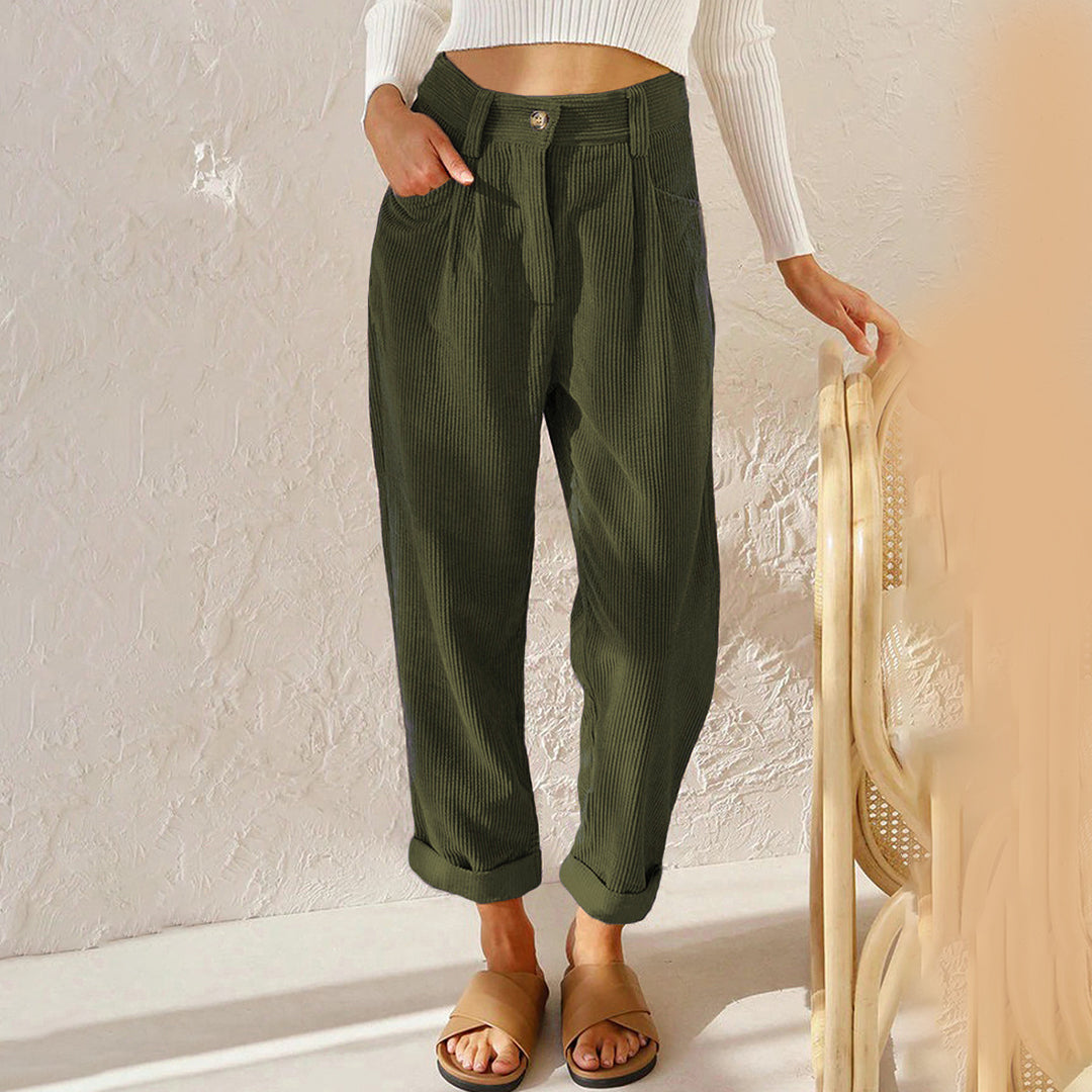 Esmee | Stilvolle und bequeme Frühlingshose für einen frischen Look