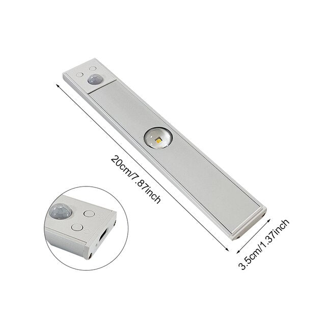Intelligenter kabelloser LED-Stehlampe mit Bewegungssensor und einfacher Montage