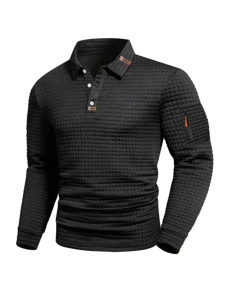 Aaron Poloshirt mit praktischer Handy-Tasche am Ärmel