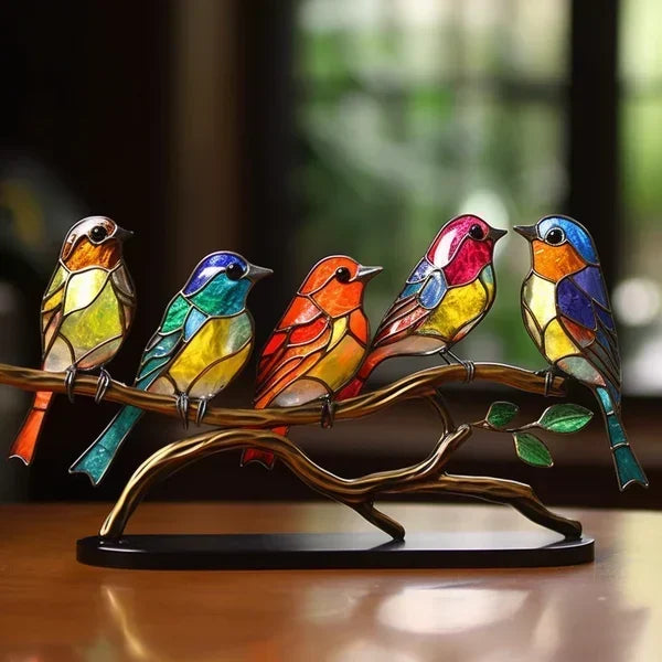 Oryxen - Einzigartige Handgefertigte Vogelstatue für elegante Gartendekoration
