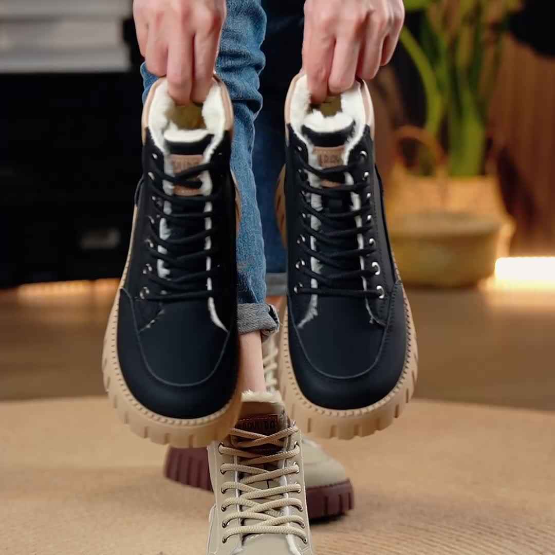 Celestine - Gemütliche, warme, stilvolle gefütterte Sneaker für ganztägigen Tragekomfort