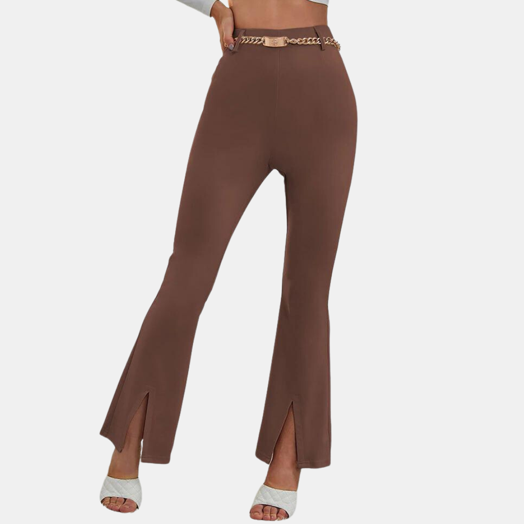 Femke | Elegante und trendige ausgestellte Hose für einen stilvollen Look