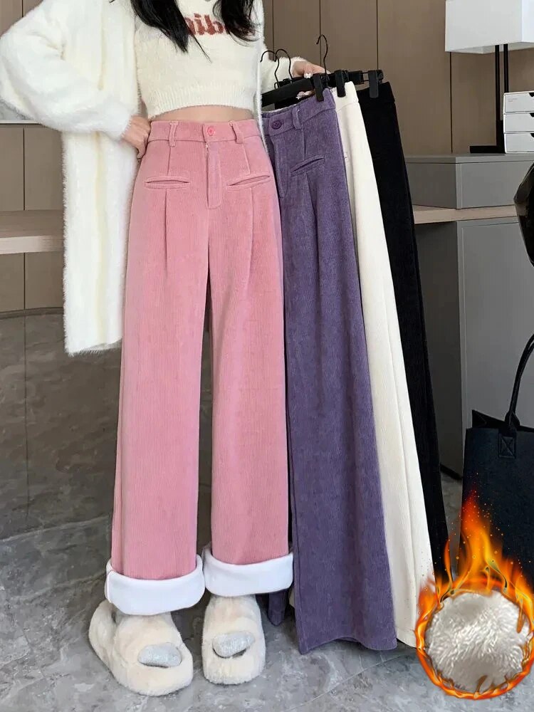 Fenna | Elegante Damen-Cordhose mit bequemem Innenfutter