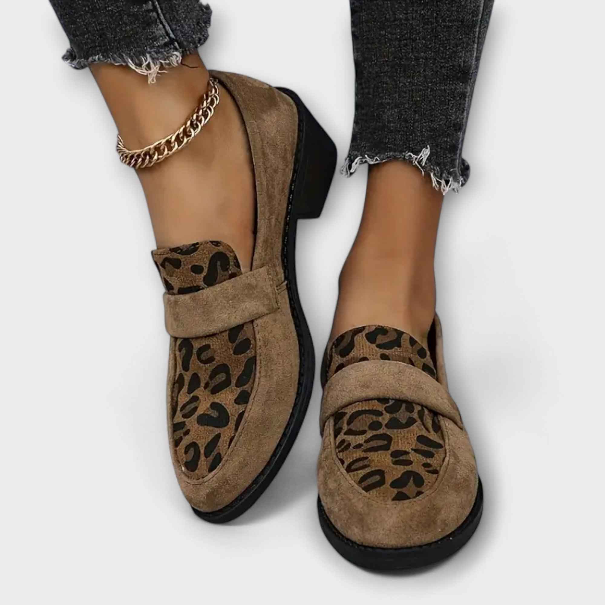 Karla – Elegante Leopard-Print-Schuhe für Damen, Verleihen Sie Ihrem schicken Stil das gewisse Etwas.