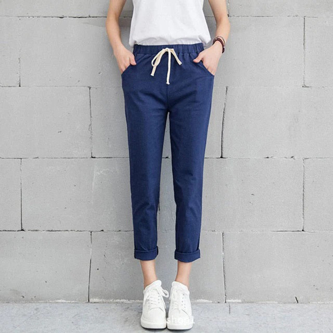 Fleur Luxe Bequeme Damenhose für Elegante und Entspannte Tage