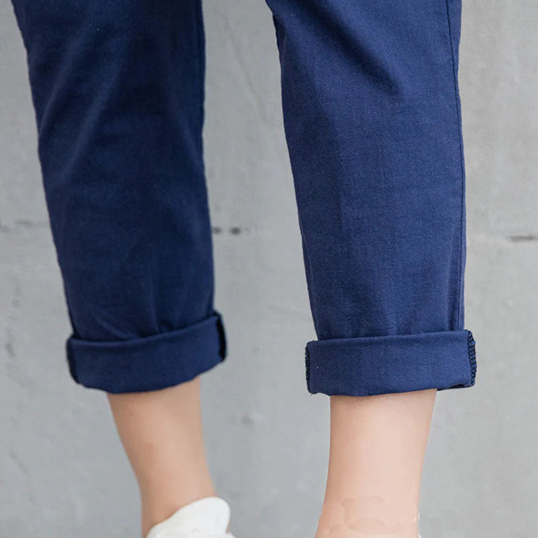 Fleur Luxe Bequeme Damenhose für Elegante und Entspannte Tage