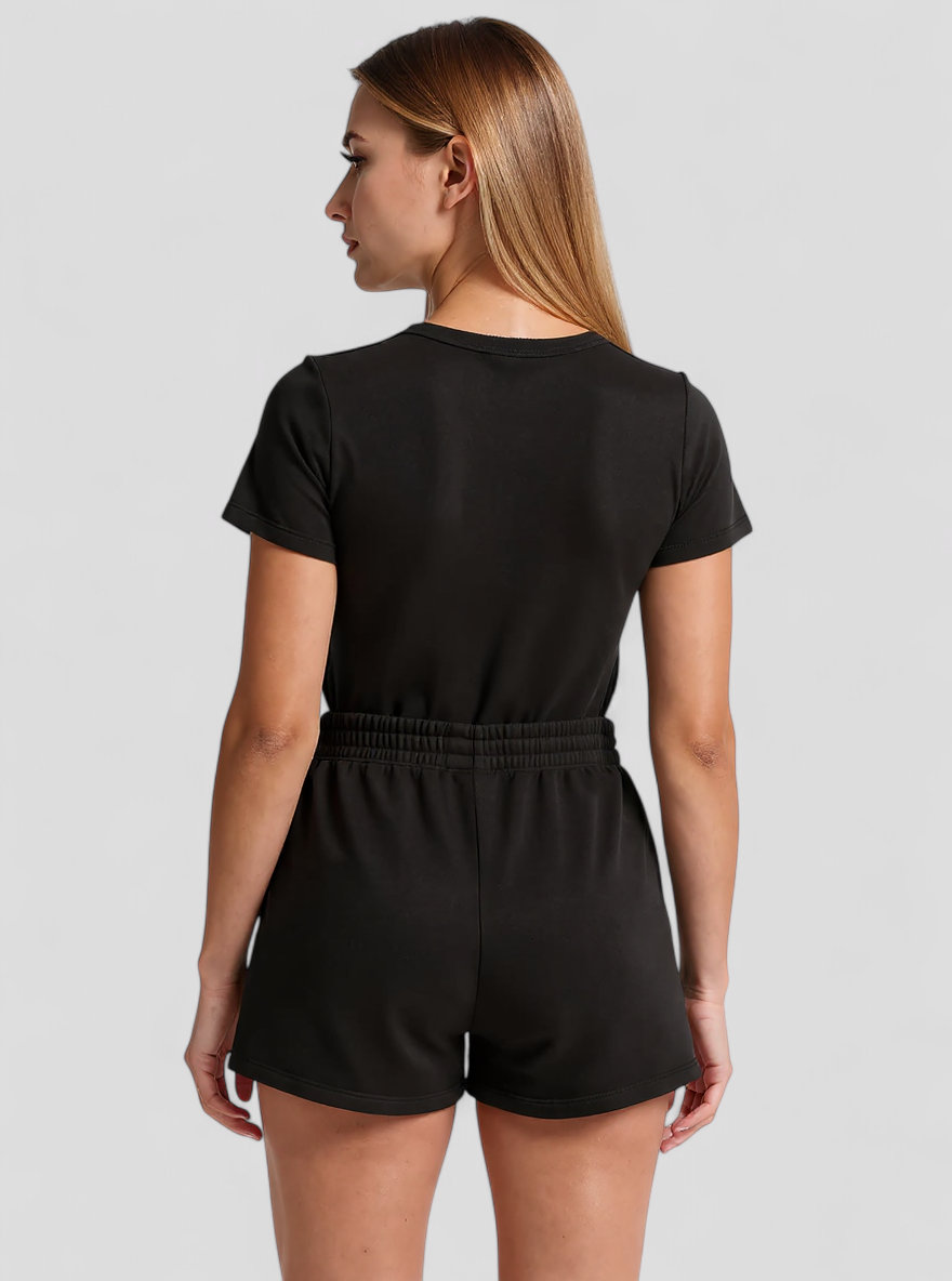 Elke | Kurze Sweatshorts für Damen, weich, bequem, für Sport, Lounge, Fitness