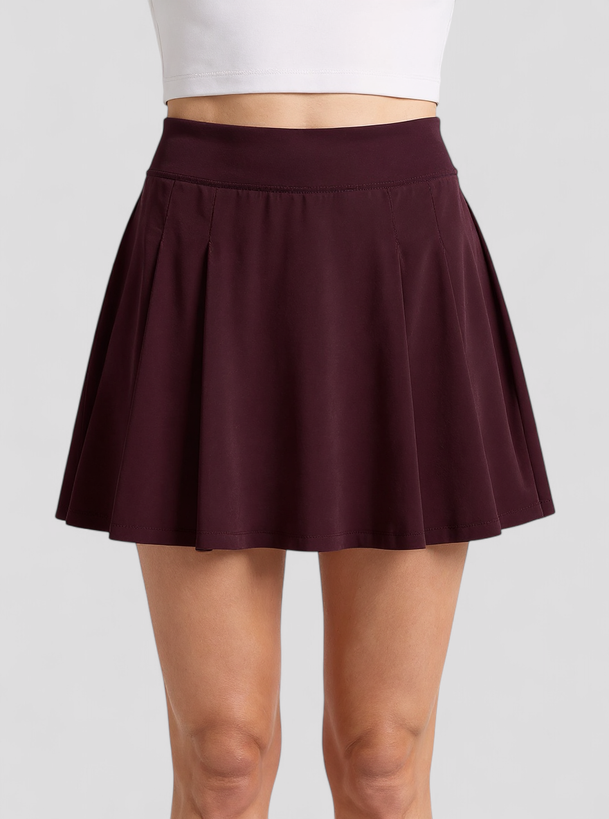 Kerris | Faltenrock Damen Elegant Leicht Sommerrock