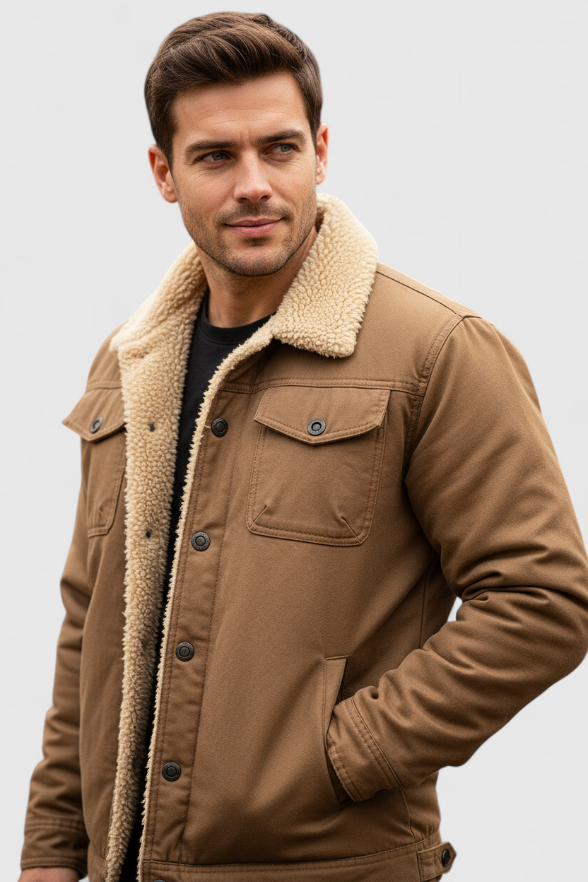 Herren Bequeme Bomberjacke für Stil