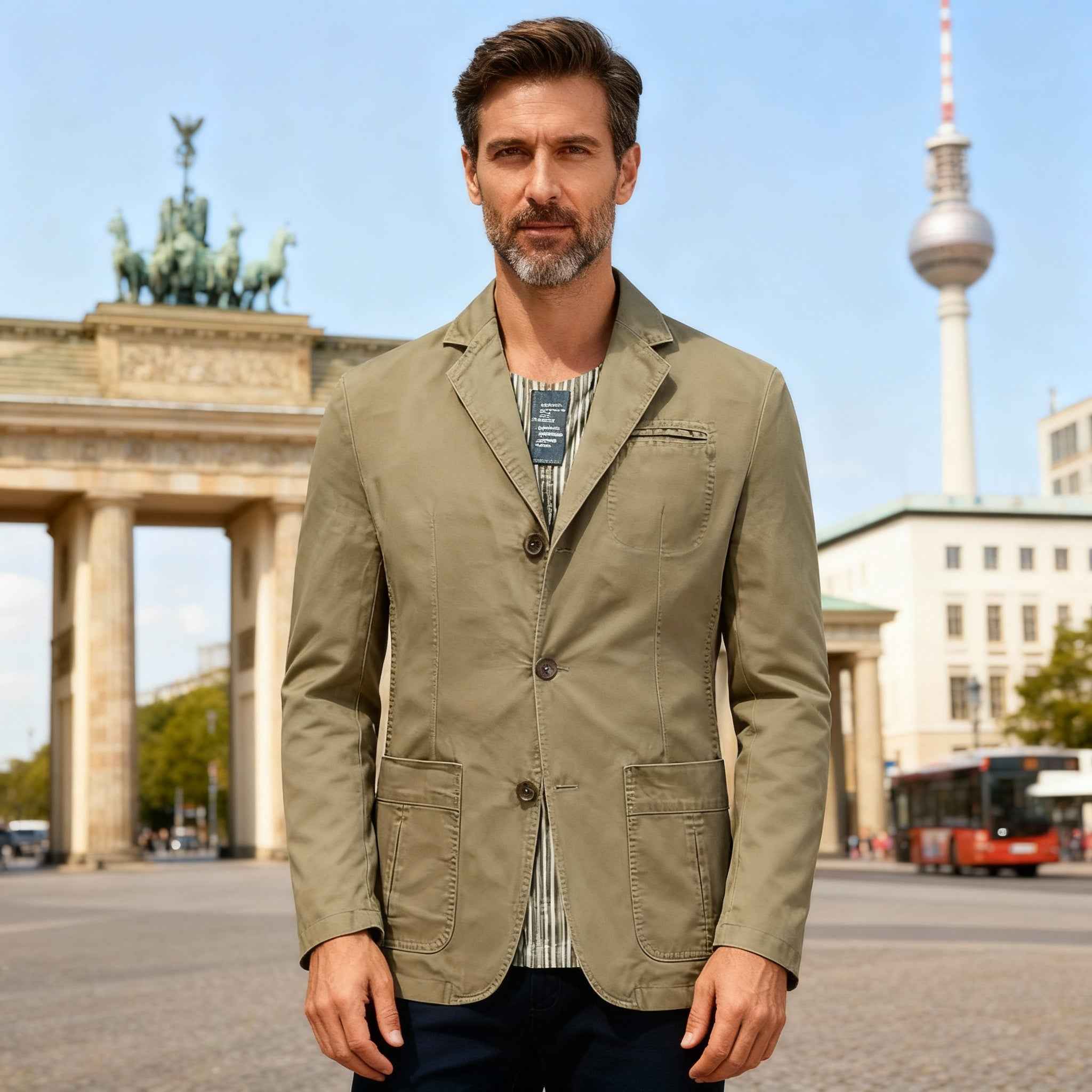 Leone™ | Herren-Casualjacke – Urbaner Stil und maximaler Komfort