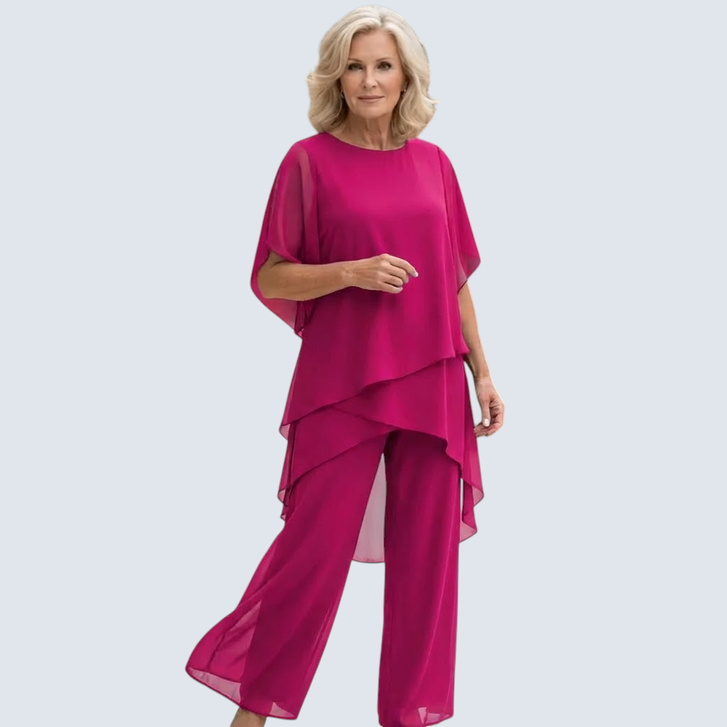 Damen Lagen-Set - Eleganter Zweiteiler mit weichem Fall