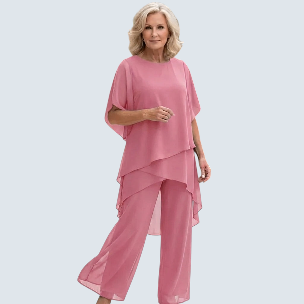 Damen Lagen-Set - Eleganter Zweiteiler mit weichem Fall